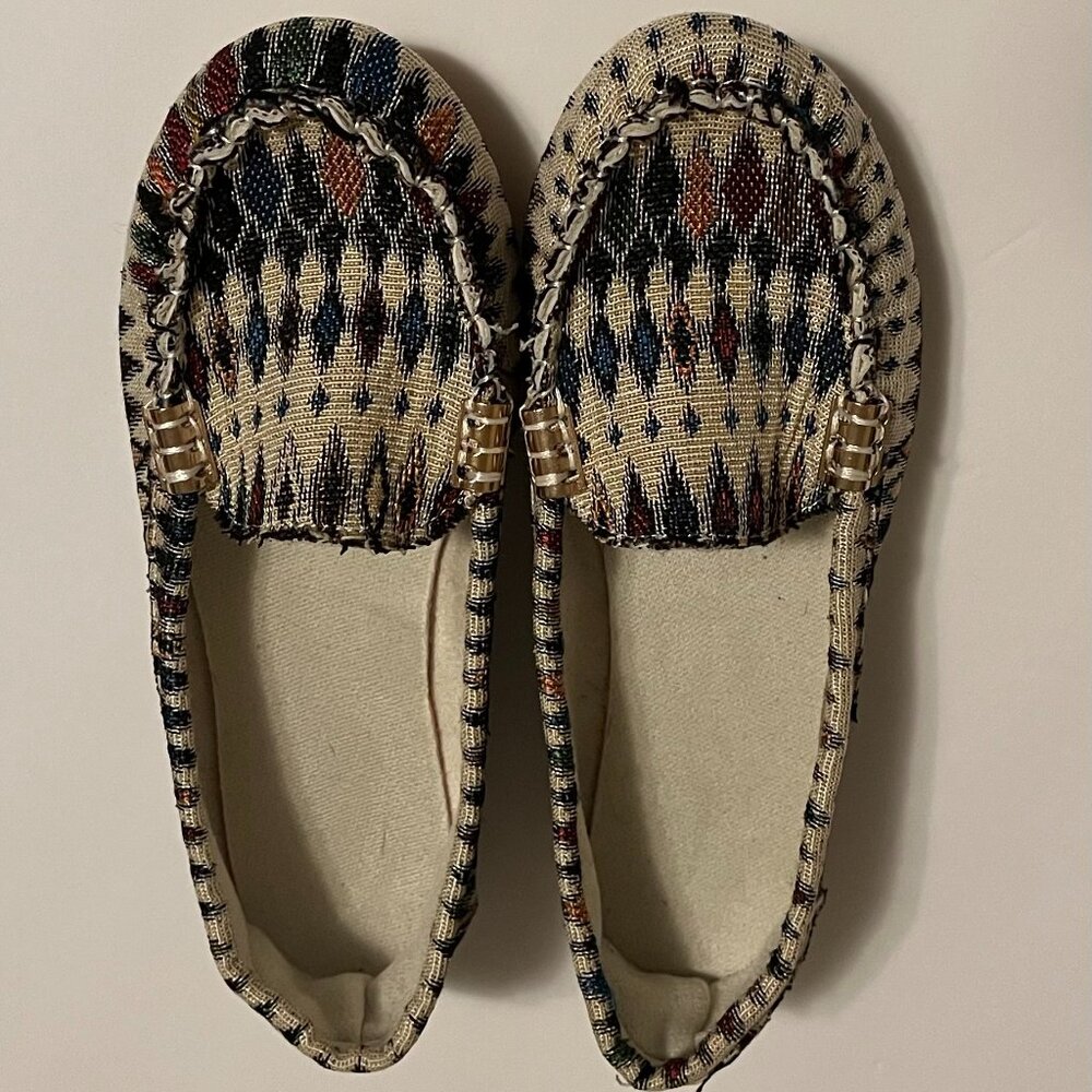 Canvas Shoes/Loafers - NEW - Multicolored - Size 5 Women